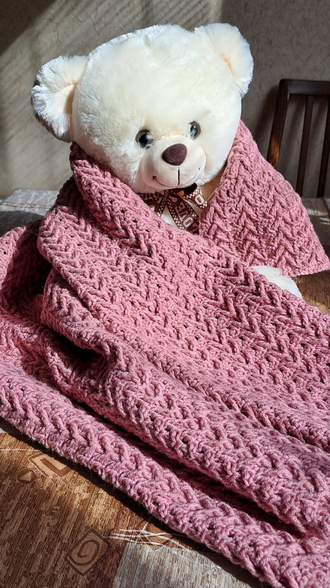 Первые попытки сделать красивые фото пледа