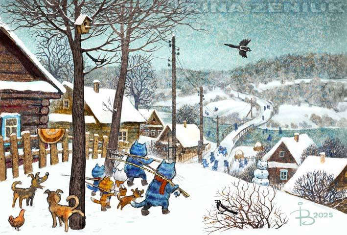 очаровательные коты Рины Зенюк