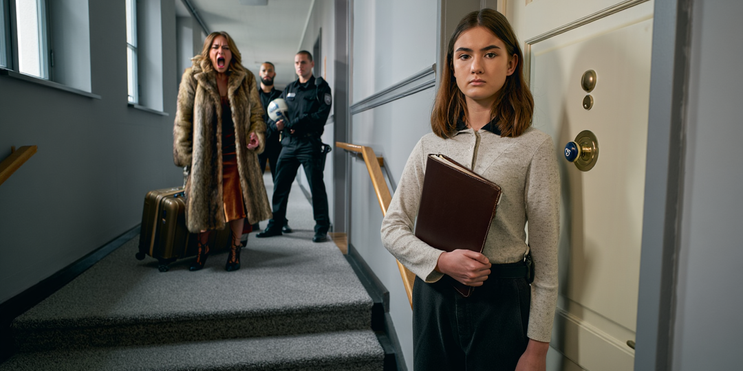 Молодая жена отца указала мне на дверь в день похорон — я ушла молча, сжимая в кармане документ, который превращал её в бомжа