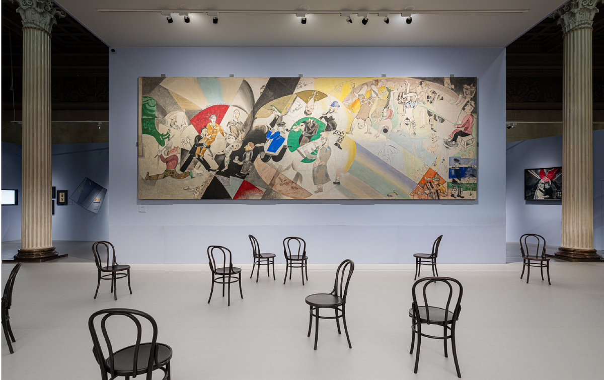 Фото: Выставка "Радость земного притяжения" Марка Шагала