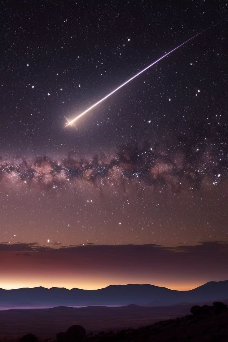 Летящие звезды января 2026 года