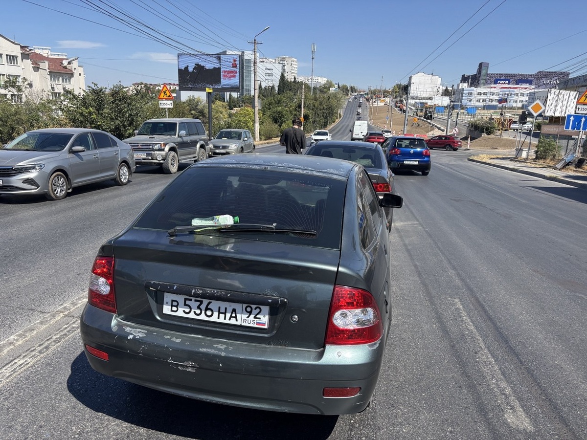 Фото с места ДТП