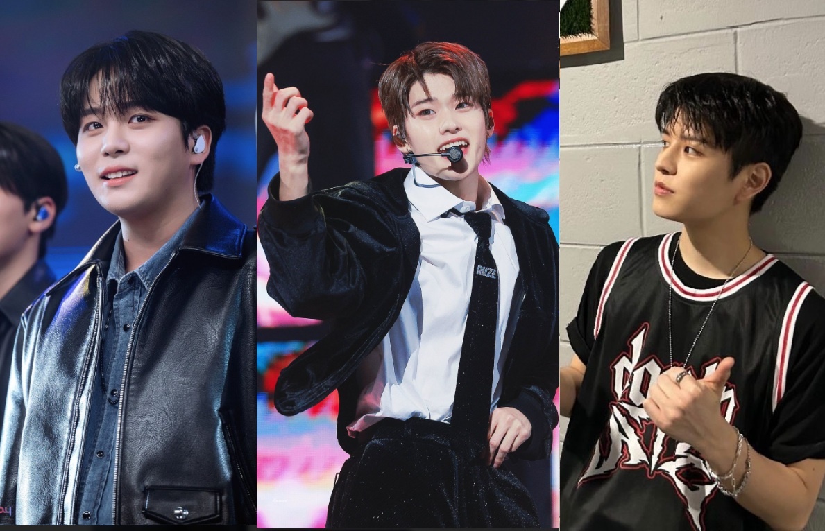 Чонхо из Ateez, Сохи из RIIZE, Сынмин из Stray Kids