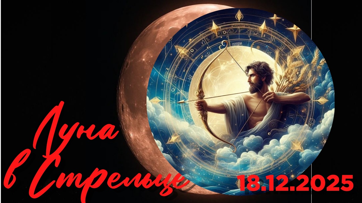 Луна в Стрельце