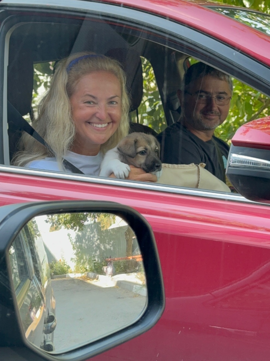 Тамагочи уезжает домой. Фото из архива автора