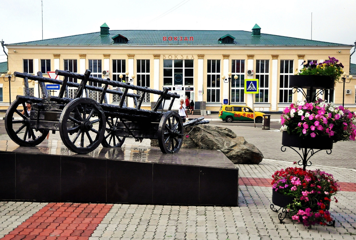 Телега переселенцев в Белогорске. Фото с сайта https://www.drive2.ru/b/580718612155727928/. Взято с Яндекс.Картинки