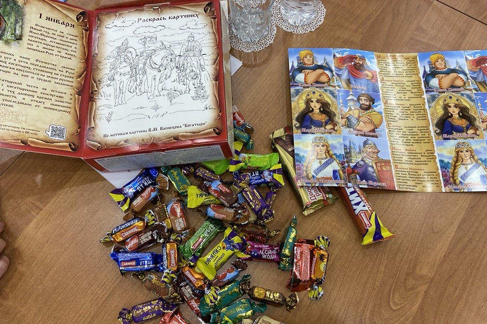    Сладкий подарок для школьников Анна СЕМИНА