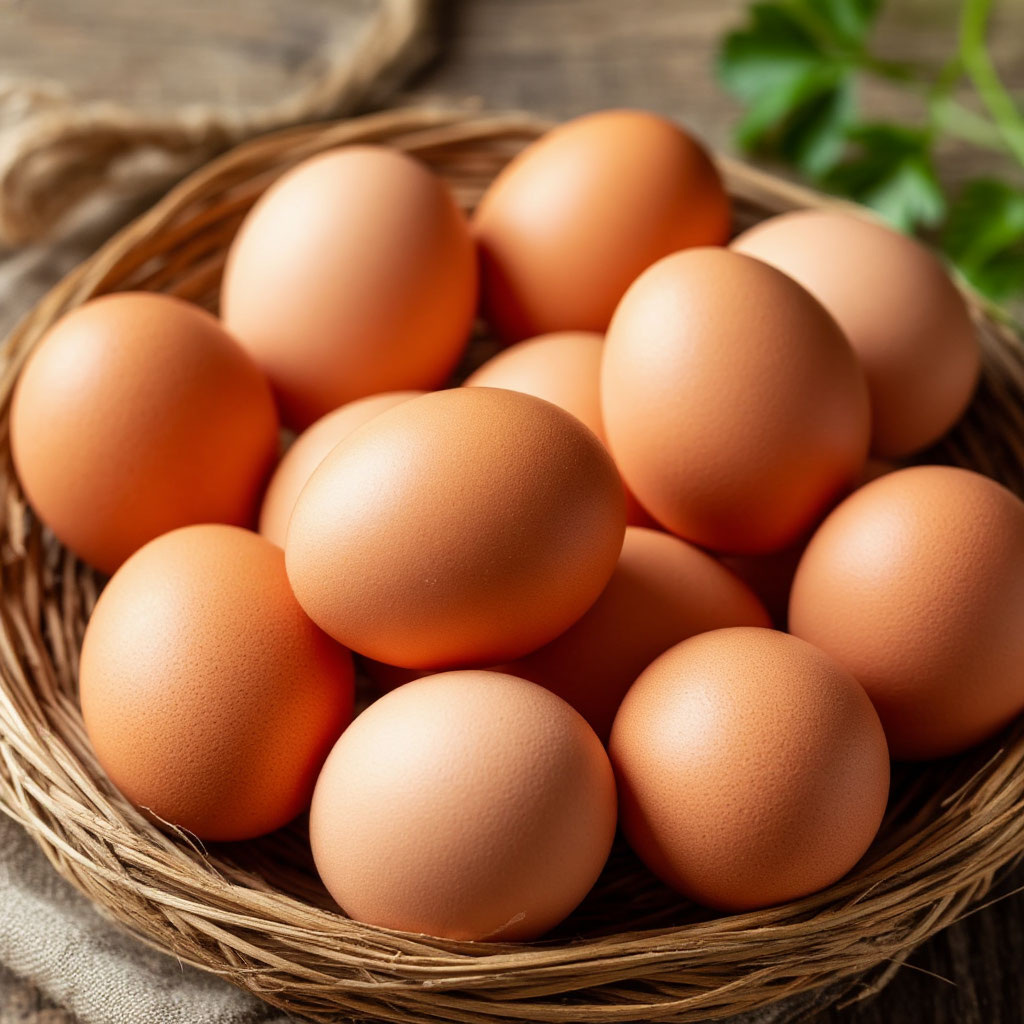 куриные яйца