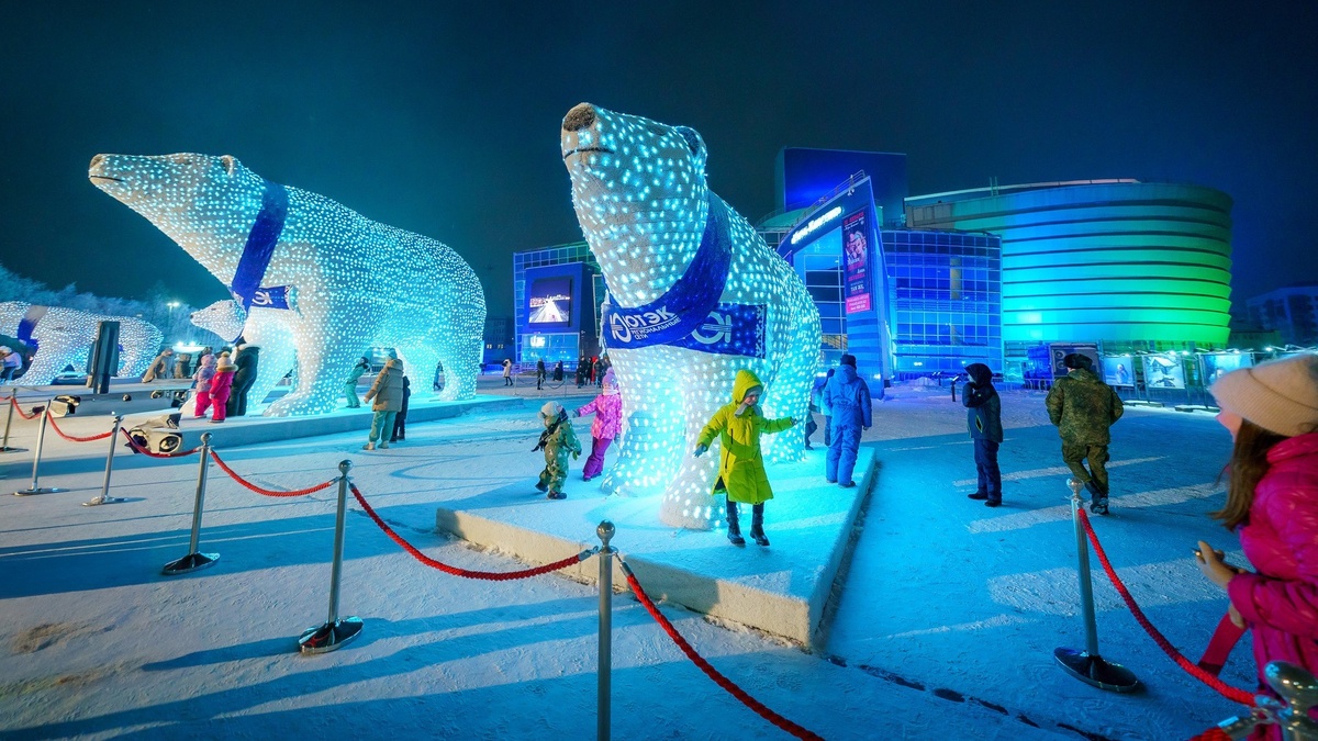    Ханты-Мансийск к Новому году украсят светодиодными фигурами