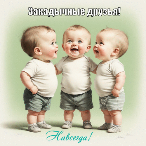 Закадычные друзья!