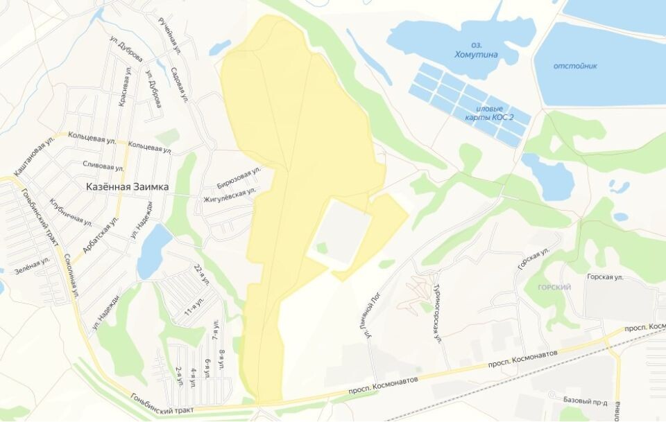    Участок для сельхозпредприятия. Источник: ik6map.roscadastres.com/map