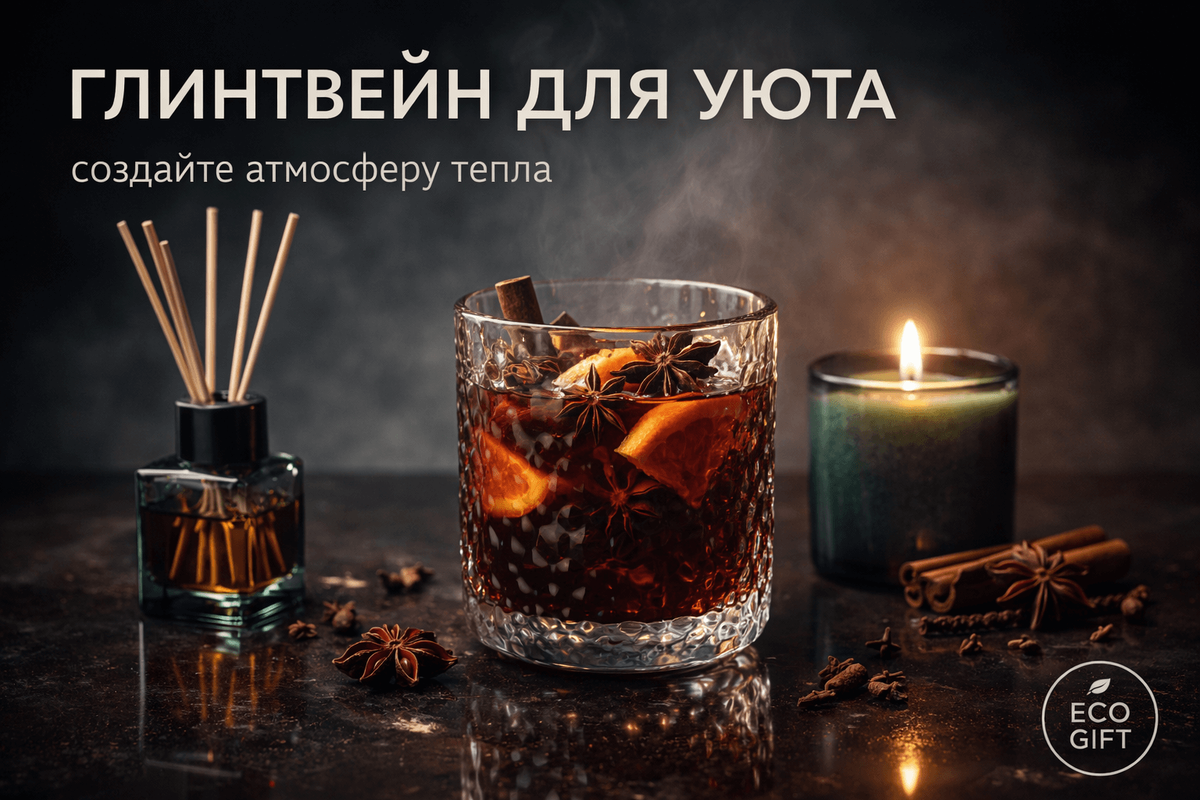    Наполняем дом теплом с ароматом глинтвейна в диффузорах и свечах Марина Погодина