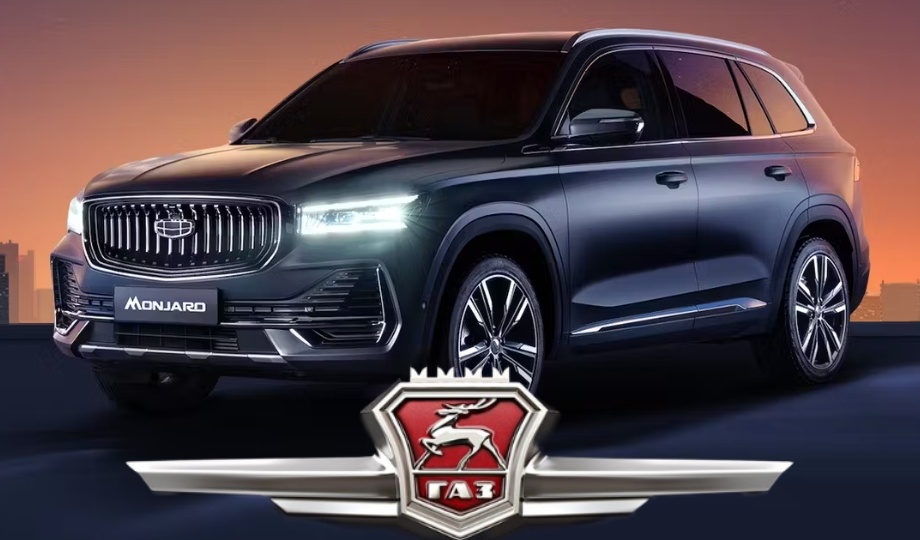 Geely Monjaro превращается в Volga K50!!! Geely Atlas в Volga K40...