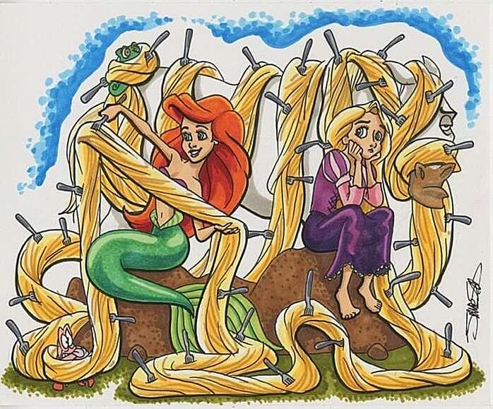 Кроссовер с "Русалочкой"