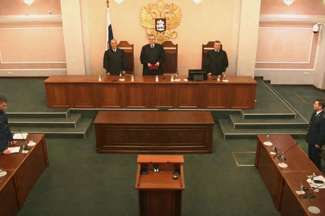 Фото:
сриншот трансляции заседания коллегии Верховного суда