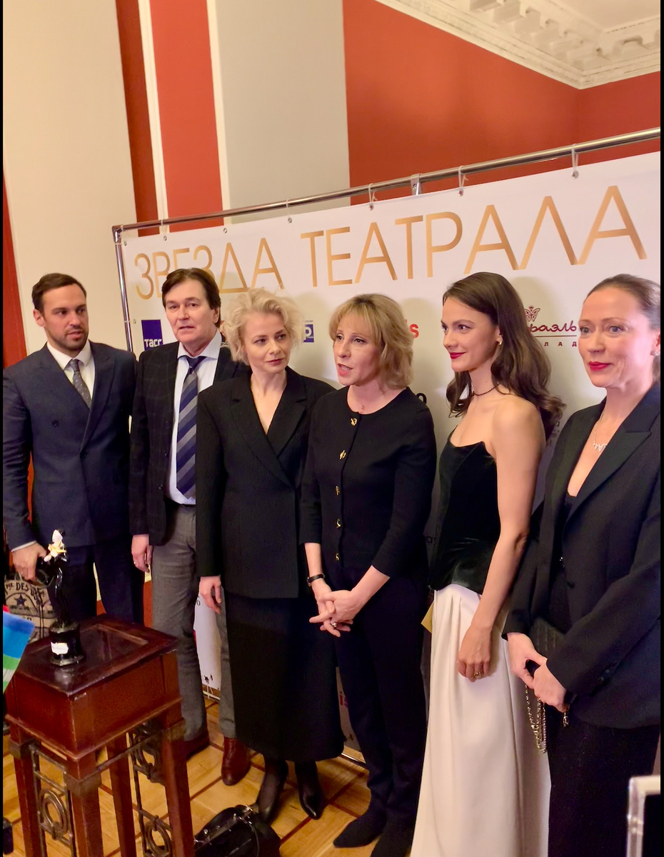 Команда спектакля «Солнце Ландау»