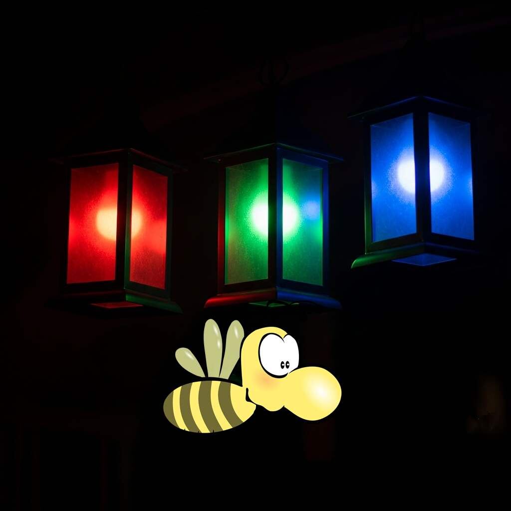 Органы зрения пчелы