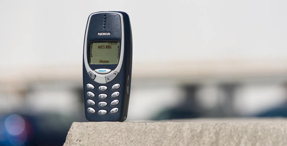Знаменитая модель Nokia 3310