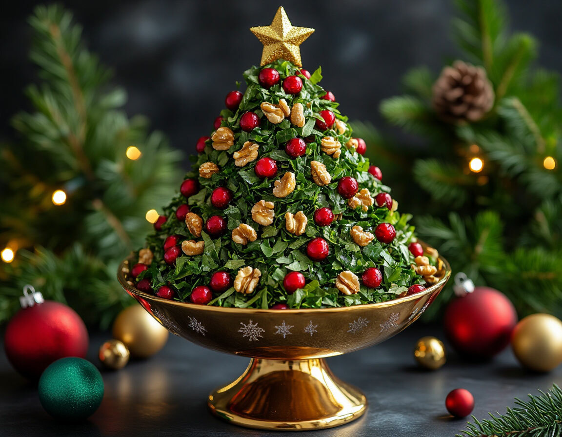     Яңы йыл табынына ныҡ тәмле салаттар