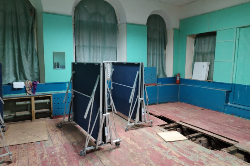    Состояние помещения спортшколы №1