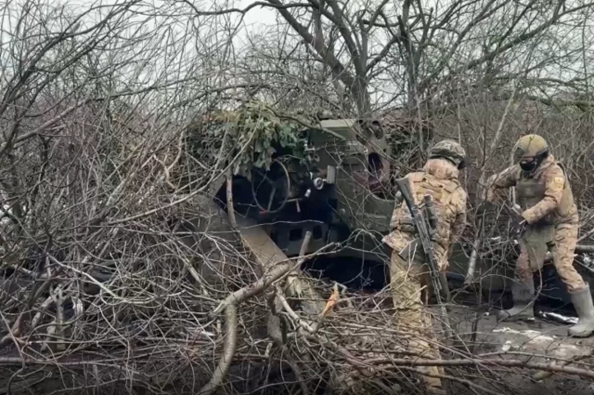    Тульские десантники уничтожили опорный пункт ВСУ