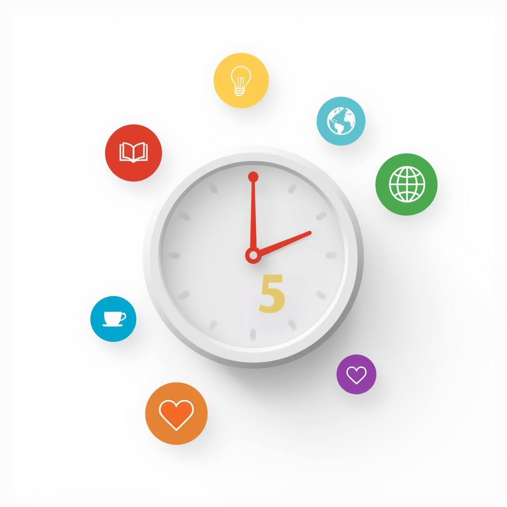 5 минут - магическое число для вашего внимания, пользы и хорошего дня.