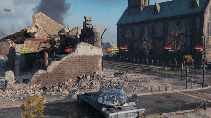 Выстрел без засвета и бысрый уход с линии огня - удобно играть даже в городе.