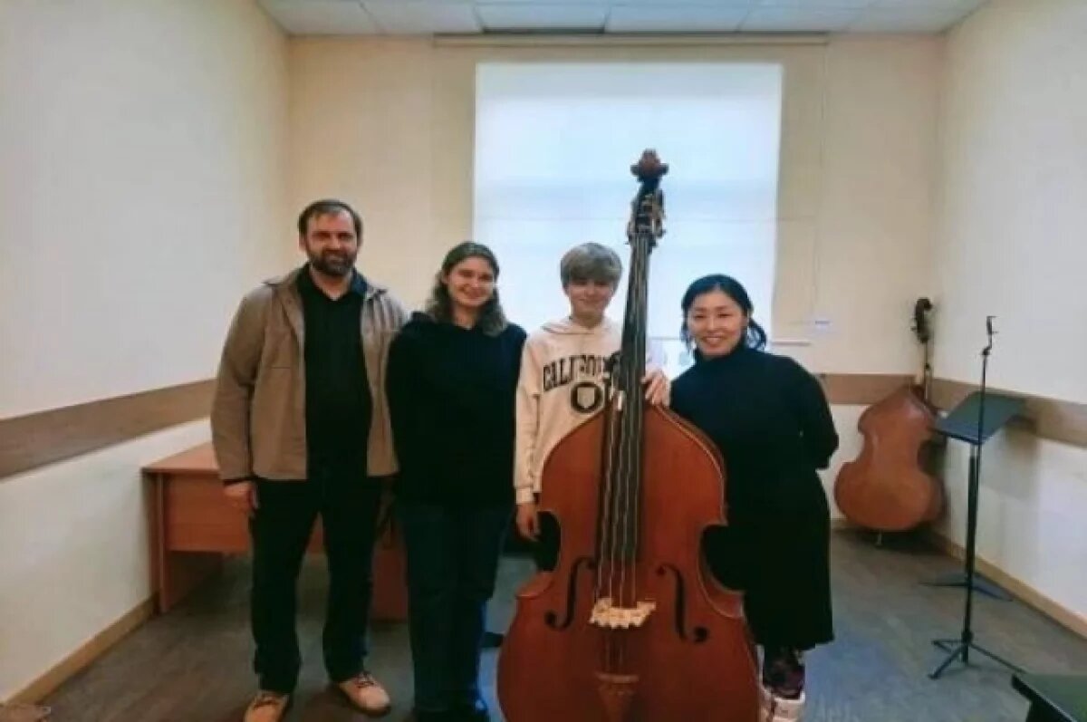    Юный контрабасист из Астрахани стал лауреатом конкурса в Петербурге