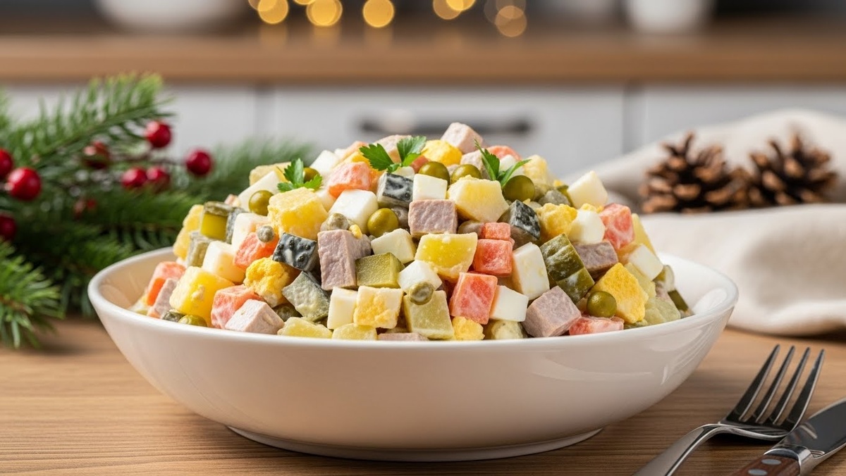 Салат зимний классический