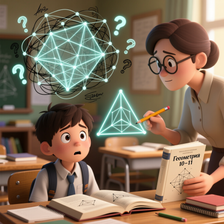 Паника в стереометрии начинается, когда все линии сливаются в клубок. Секрет репетитора — не решать задачу, а сначала УВИДЕТЬ в ней знакомые очертания!