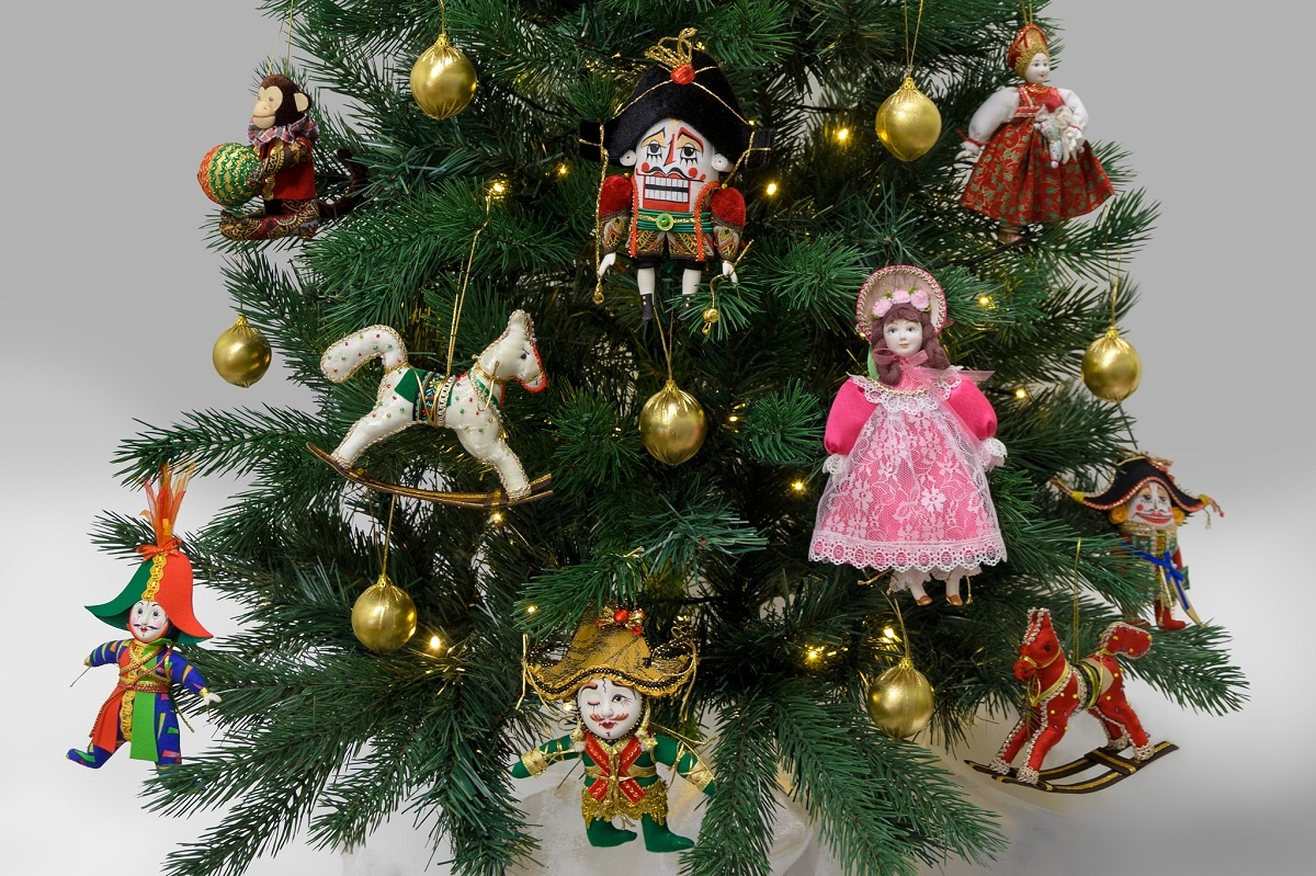 Атмосферные игрушки на ёлку. Фото: sdolls-shop