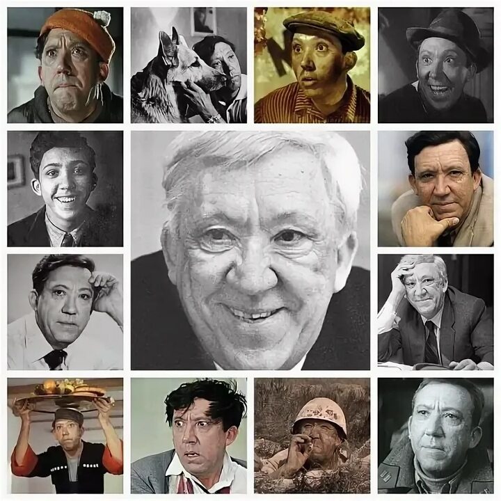 Калейдоскоп киноролей Юрия Владимировича