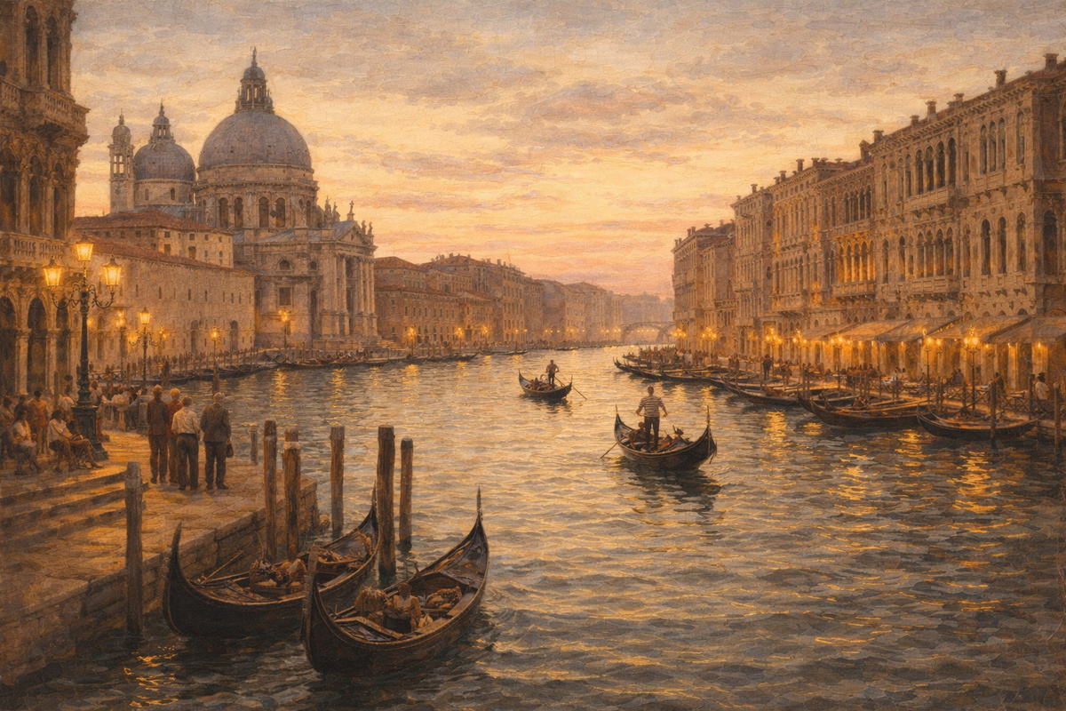 Город роскоши и воды, в котором Чайковский пишет свою Четвёртую симфонию.