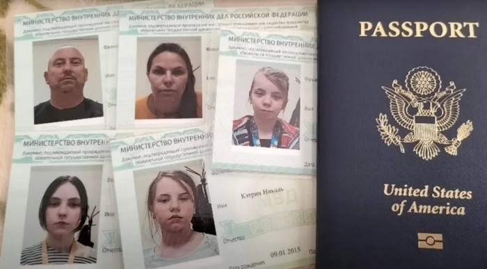 Семья Хаффманов из USA.