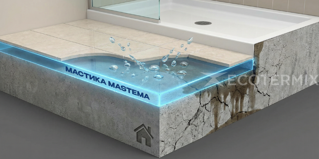 Полиуретановая мастика для ванной: надежная гидроизоляция стен, пола и швов под плитку