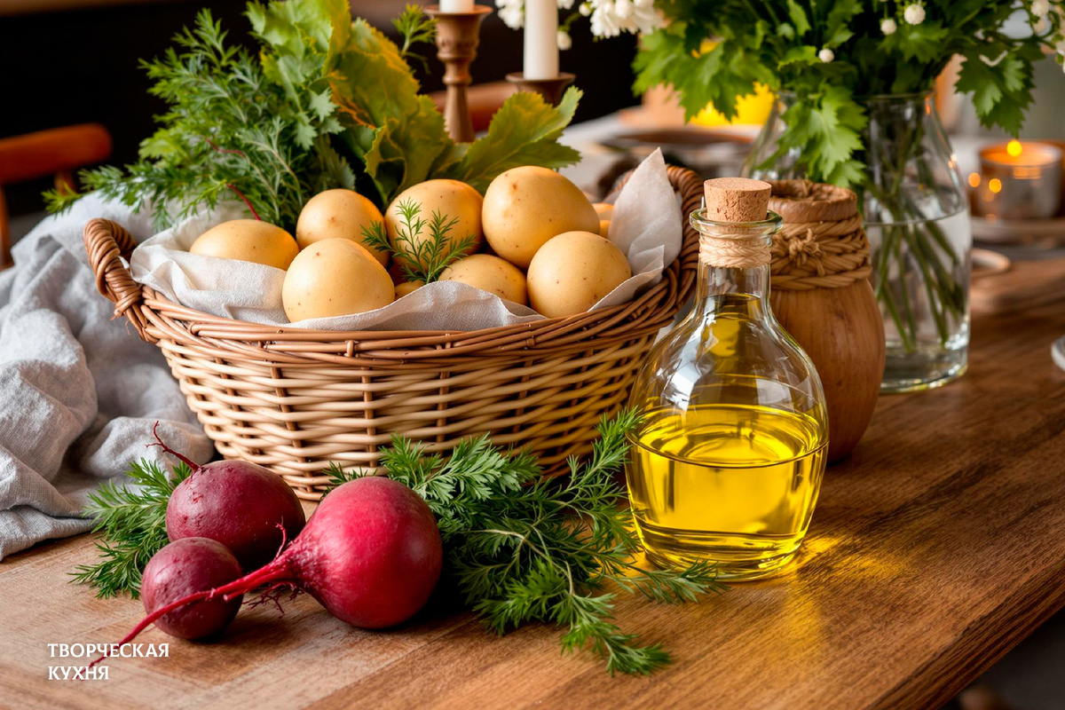 Овощи для селёдки под шубой