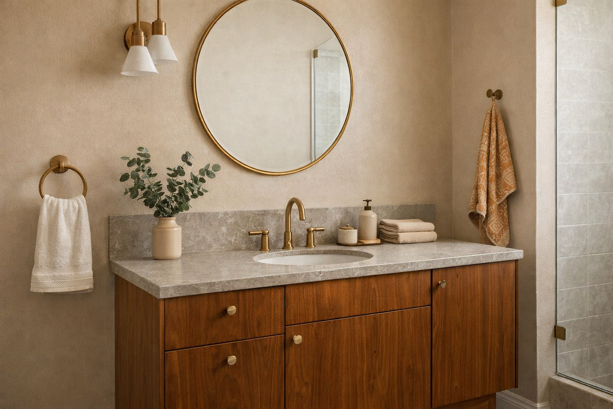 Камень столешницы: AVARUS R555 Балтийский берег