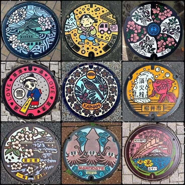 Люки в Японии