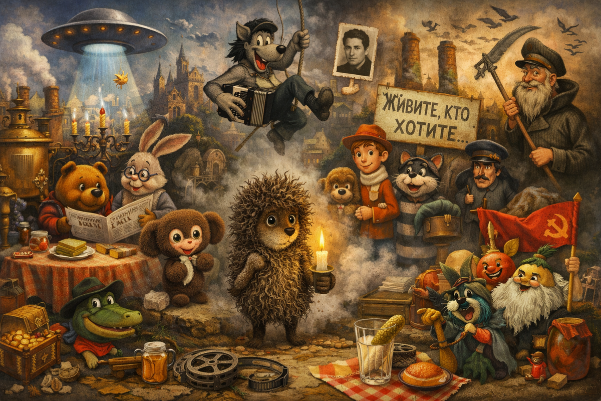 © NEXT / Мультгерои в сюрреалистичном мире