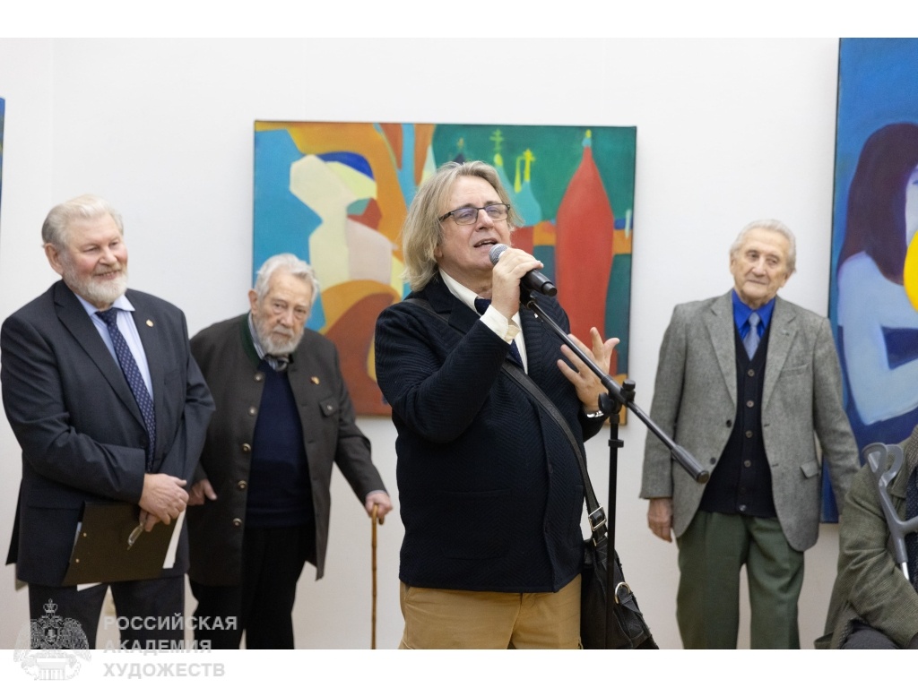 Открытие юбилейной выставки «6х10» Ильи Комова с участием Ольги Мотовиловой-Комовой и Марии Комовой в Москве. Фоторепортаж Виктора Берёзкина, пресс-служба РАХ.