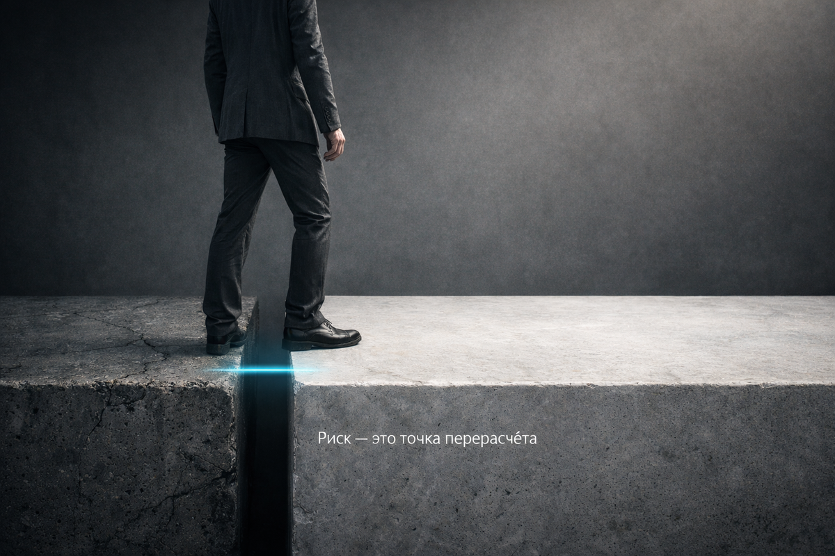 Риск - это точка перерасчёта