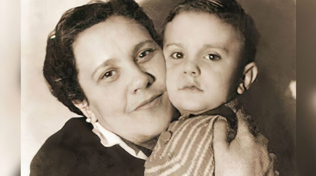 Никита Михалков с мамой