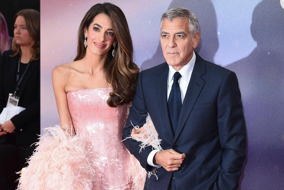    Джордж и его жена Амаль LEGION-MEDIA