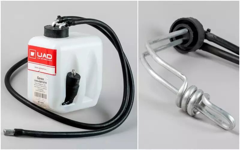    Жидкостный теплообменник для подключения к системе охлаждения двигателя. Ориентировочная цена – 1200–1500 рублей.