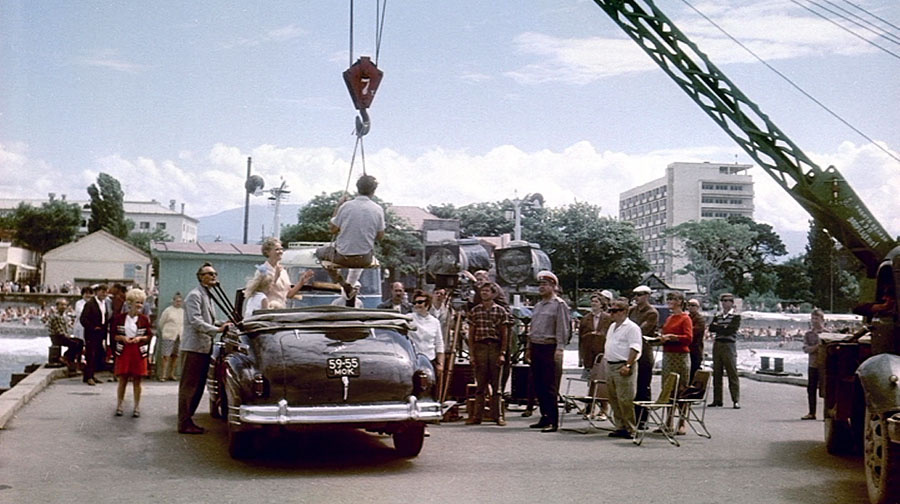 На съёмках "Бриллиантовой руки"