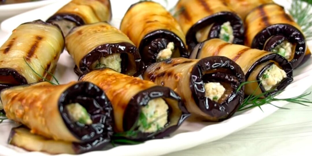 Рулетики из баклажанов — 10 рецептов с разными начинками к праздничному столу