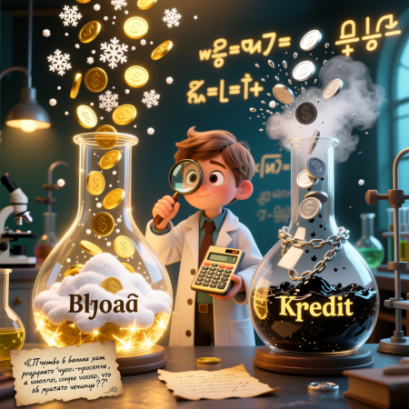 Почему в банке вам иногда предлагают «чудо-проценты», а иногда кажется, что вы платите вечность? Весь секрет в двух типах процентов — простых и сложных. Давайте поставим эксперимент и увидим разницу своими глазами!