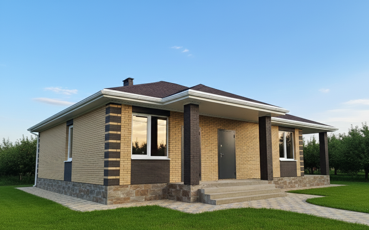 Дом построен ООО "СК "Домовой" (г. Краснодар)