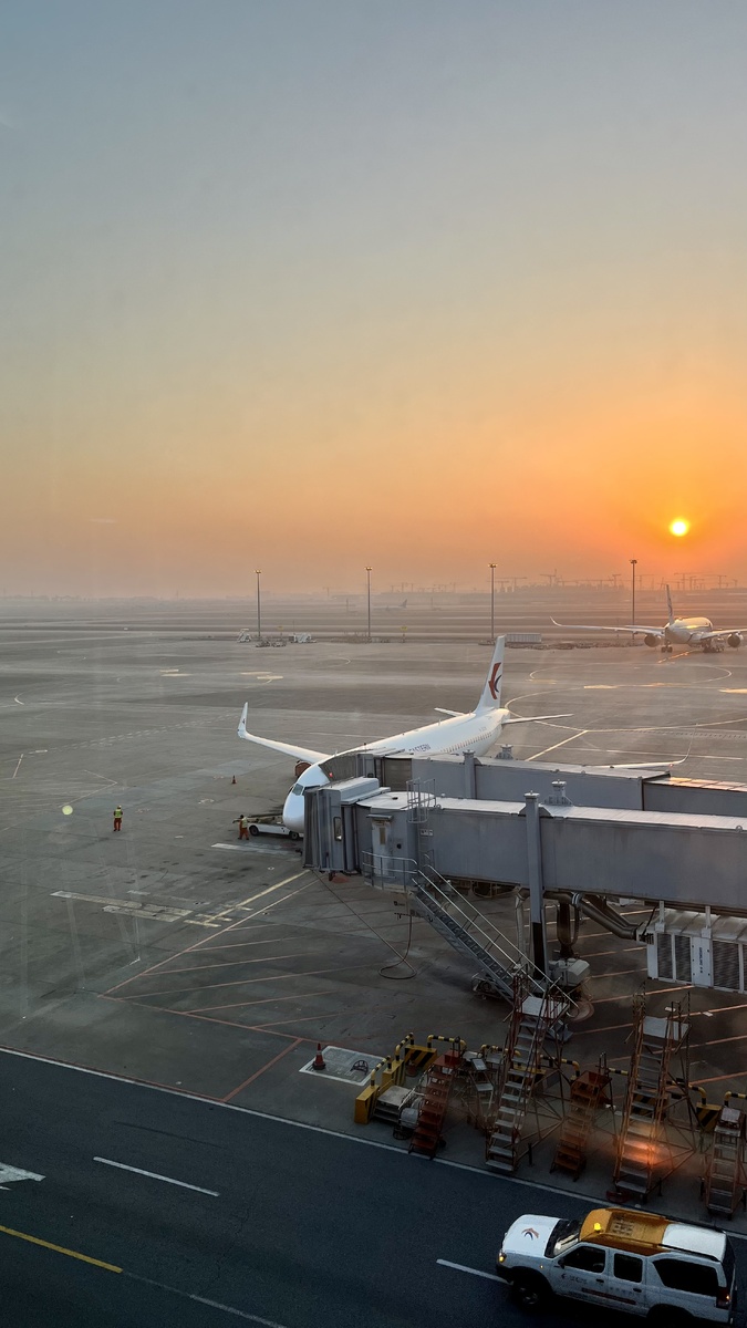 Аэропот PVG, Шанхай. Фото автора. Фото в цвете)