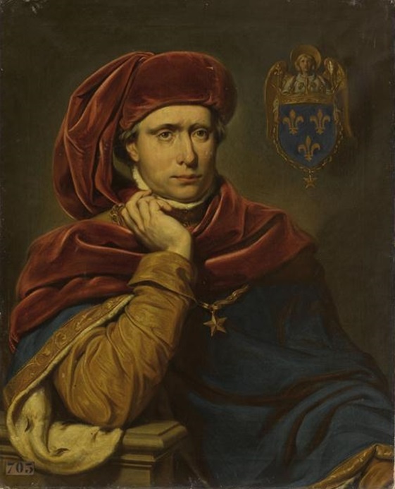 Портрет Карла VI. Жилло Сент-Эвр.  (1838)